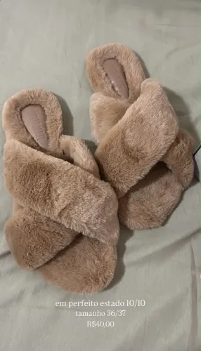 Chinelo Felpudo Adrianak 37