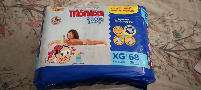 Vendo pacotão fralda