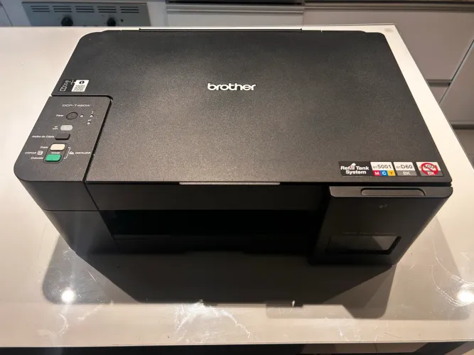 Impressora Multifuncional Brother DCP-T420W Tanque de Tinta