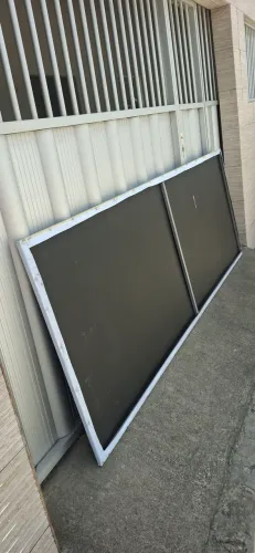 Vendo placa em metalon no ponto para colocar a arte da sua loja