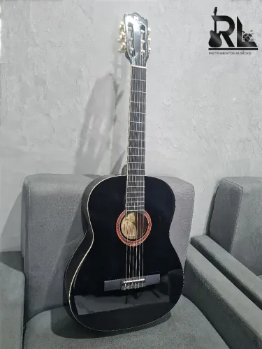 Violão De Nylon Michael VM15NY BK preto