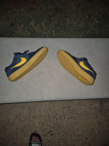 Tenis nike sb force 58 verde com azul