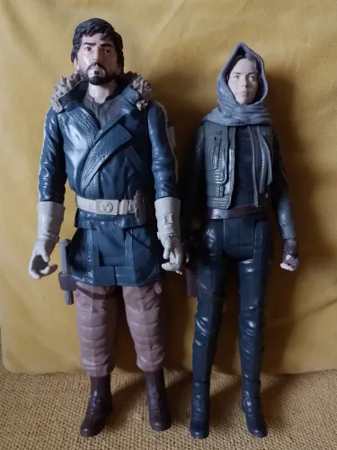 Star Wars Cassian Andor & Jyn Erso - 30cm Rogue One
