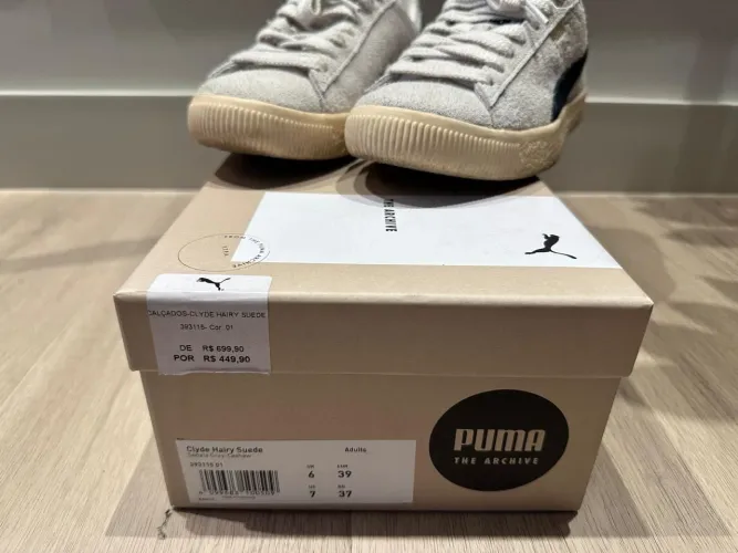 Puma Clyde Hairy - Tam 37