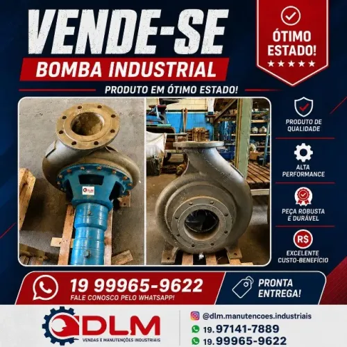 BOMBA DESLOCAMENTO. BOMBA INDUSTRIAL, REDUTORES