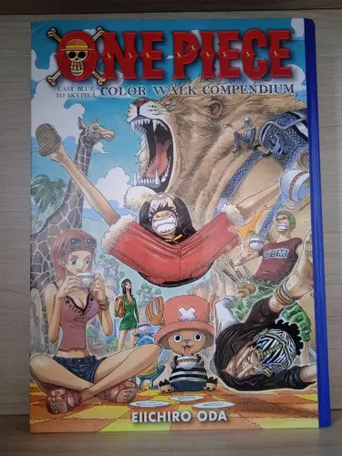 One Piece Color Walk Compendium East Blue to Skypiea importado em inglês