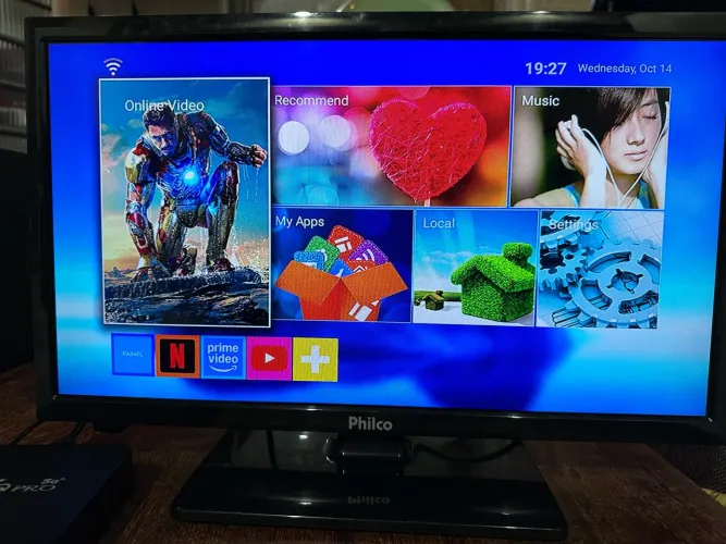 Tv Philco 21 pol ótimo estado não é smart
