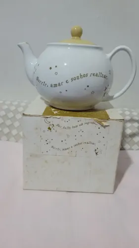 Bule de chá Natura Crer para ver