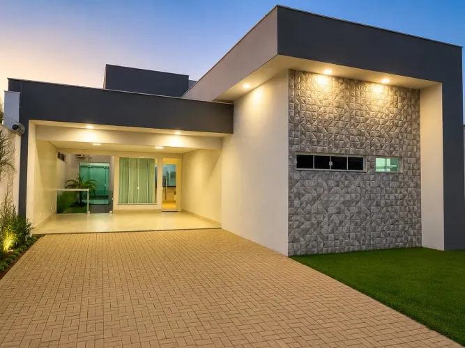 CASA SEMI-NOVA À VENDA NA 505 SUL