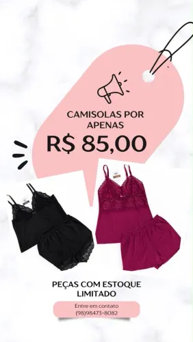 Camisolas e Conjuntos