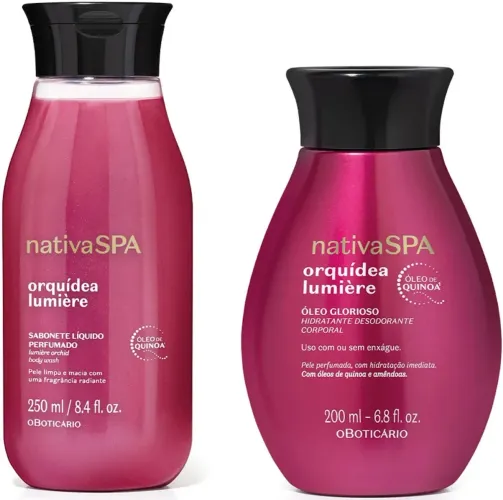 Combo O Boticário nativa Spa