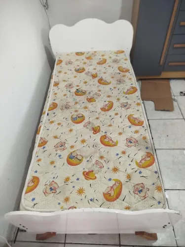 Cama infantil branca