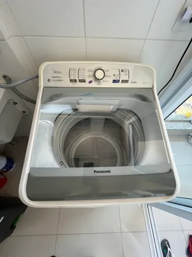Vendo Lavadora de Roupas Panasonic 12kg Semi Nova
