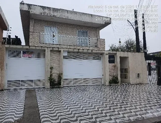 Casa em Condomínio para Venda em Praia Grande, Nova Mirim, 2 dormitórios, 1 banheiro, 1 va
