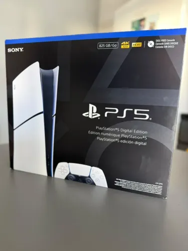 PS5 NOVO - LACRADO SLIM 825G DIGITAL
