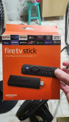Amazon fire stick tv original com controle full hd