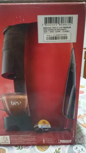 Cafeteira 3 corações