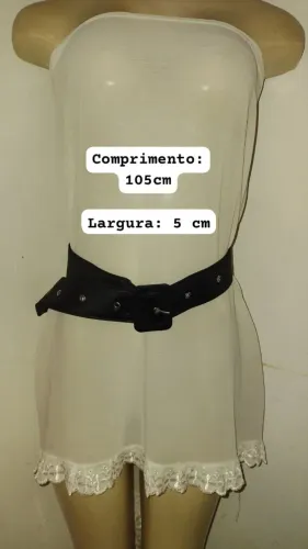 CINTOS FEMININOS COM 105 cm de comprimento e 5 cm de largura - VÁRIAS CORES
