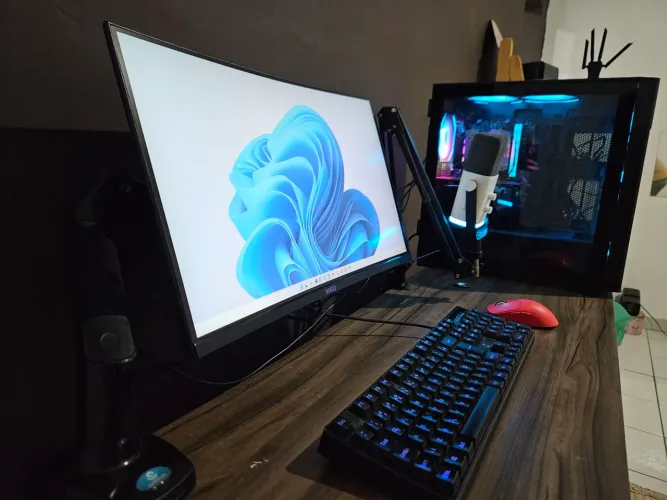 PC Gamer Completo com monitor