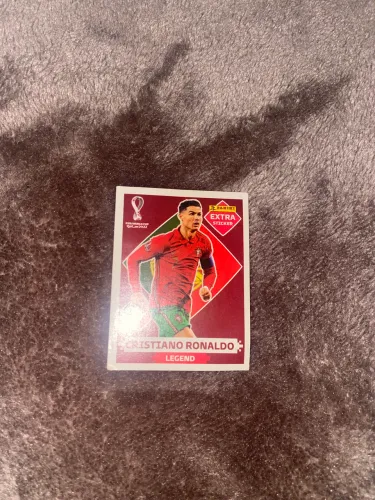Cartinha legend Cristiano Ronaldo bordo