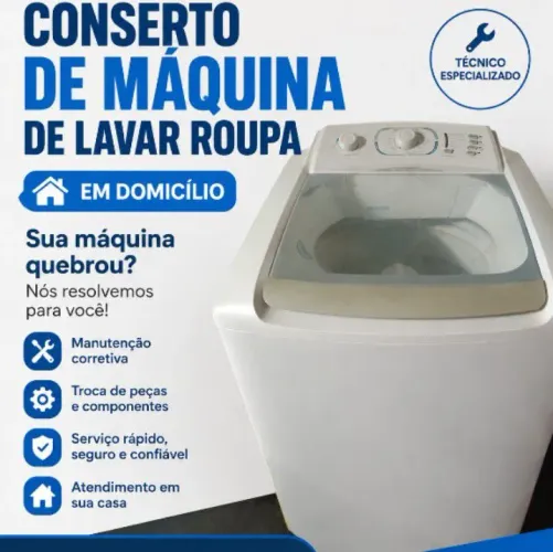 Conserto de máquina de lavar
