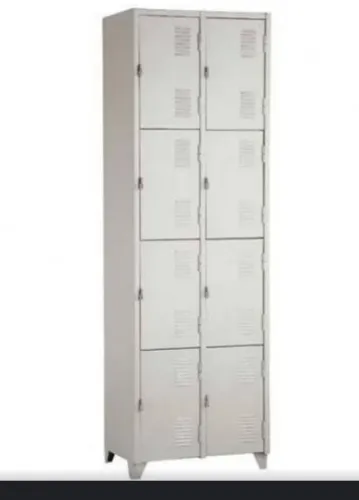 Armario de vestiario com 8 portas pequenas