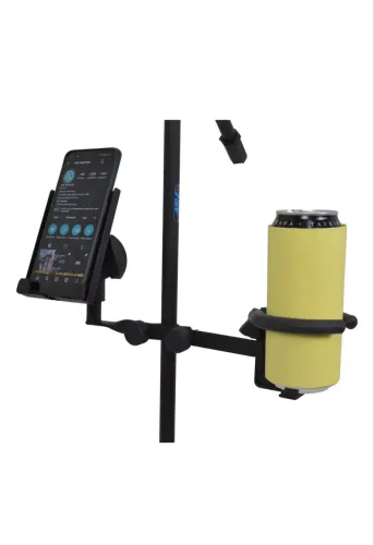 Suporte pra celular e garrafa ASKC16S clamp para pedestal