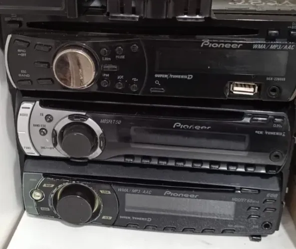 Valor referente aos 3 radios cd player pioneer