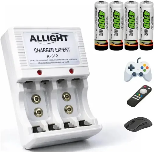 Kit carregador pilha e bateria:) entrega gratis