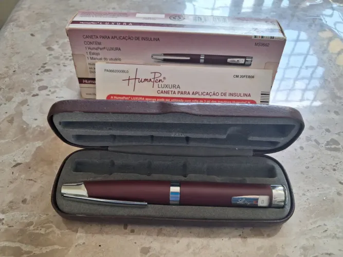 Caneta para aplicar insulina HumaPen Luxura