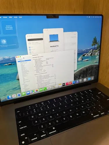MacBook Pro M1 Pro 16 pol (130 ciclos)