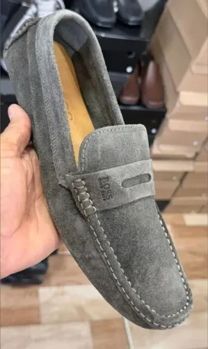 Sapatos mocassim couro Legítimo 