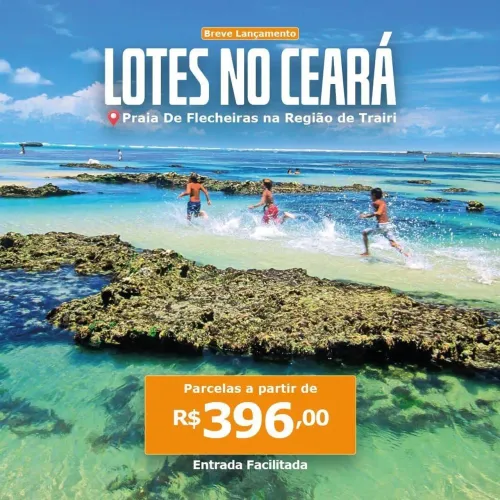 Lotes na região litorânea cearense