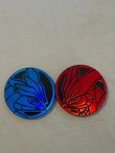 Moedas Colecionáveis, Kyurem Preto e Kyurem Branco 