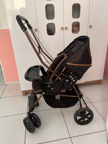 Carrinho de bebê galzerano + bebe conforto cosco