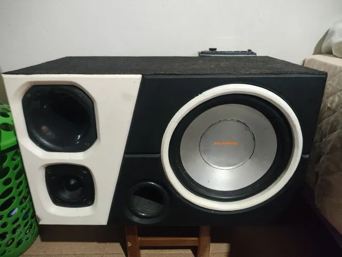 Som Trio Completo - Selenium 12SW14A + Taramps DS800X4 + Usina 90A + JBL ST260