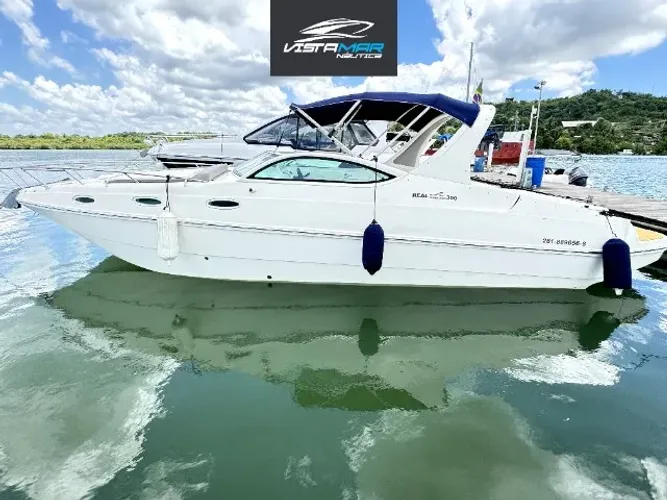 Lancha Real 30 pés com motor 2017 (Ñ Focker, nx, fs, real, phantom, nhd, coral, ventura)