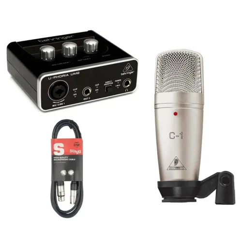 Microfone + interface