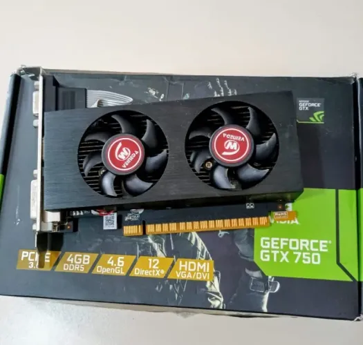 Placa de Vídeo NVIDIA GeForce GTX 750 Ti 4GB GDDR5 Veineda
