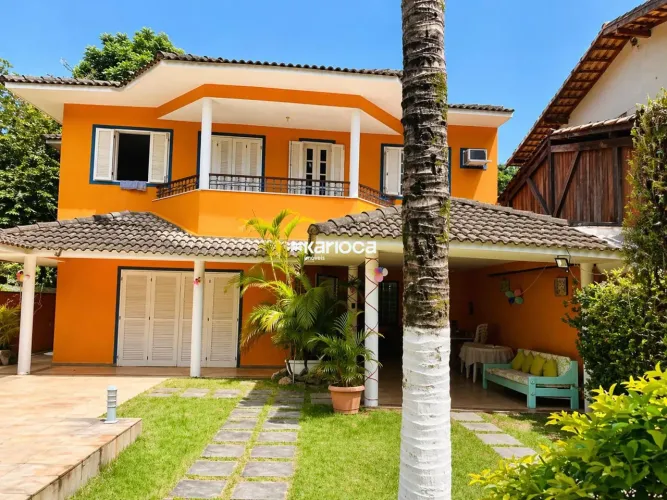 Casa em condomínio Fechado de 500m² na Barra da Tijuca - sossego e luxo se contrapõem