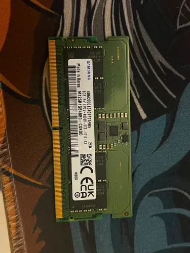Memoria ram ddr5 8gb 4800mhz Samsung (notebook)