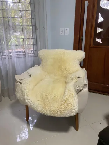Pelego de ovelha 100% natural e legítimo 