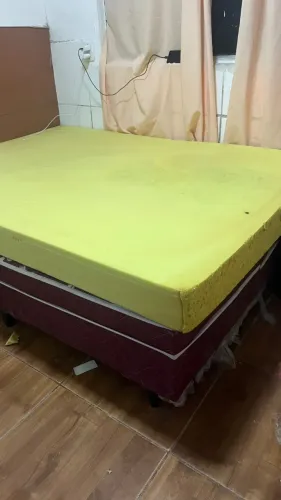 Cama box com colchão