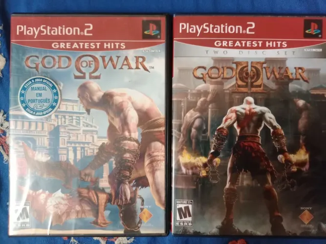 Good Of War 1 e 2 PS2
