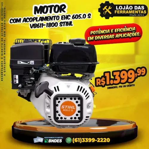 Motor Com Acoplamento EHC 605.0 S VB611-1800 Stihl