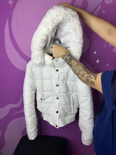 Blusa puffer branca P
