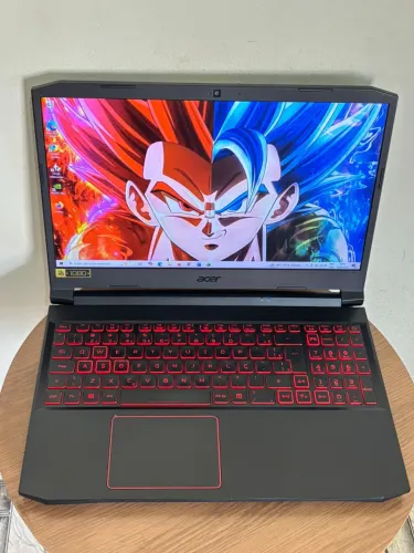Notebook Acer Nitro 5 gamer - i5 de 10 geração - 16gb de ram - SSD de 512gb - GTX1650
