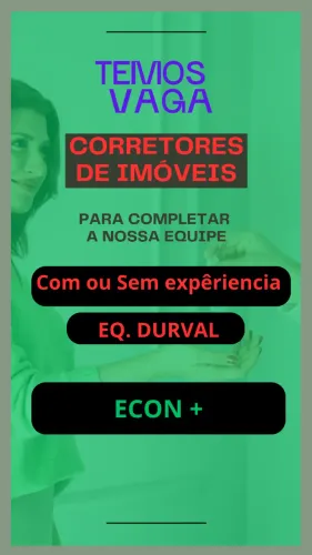Corretor(a) de Imóveis / Consultor(a) de Vendas - Equipe Durval | Econ Mais
