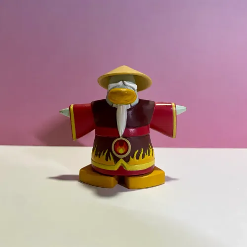 boneco sensei ninja fogo club penguin disney