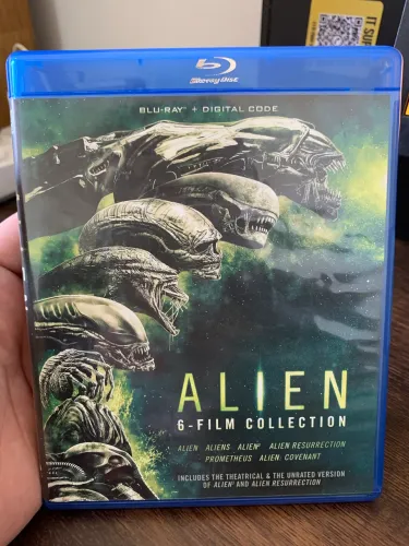 Alien coleção 6 filmes Blu-Ray
